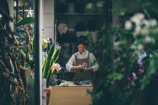 A local plant store for a new small business checklist